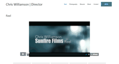 Desktop Screenshot of chriswillfilm.com